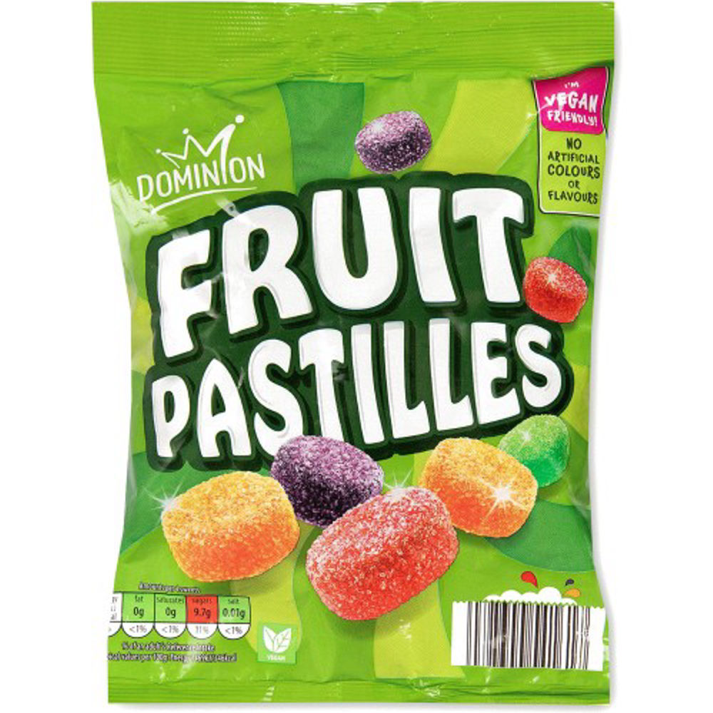 DOMINIONFRUITPASTILLES230GM Dominion Fruit Pastilles 230GM