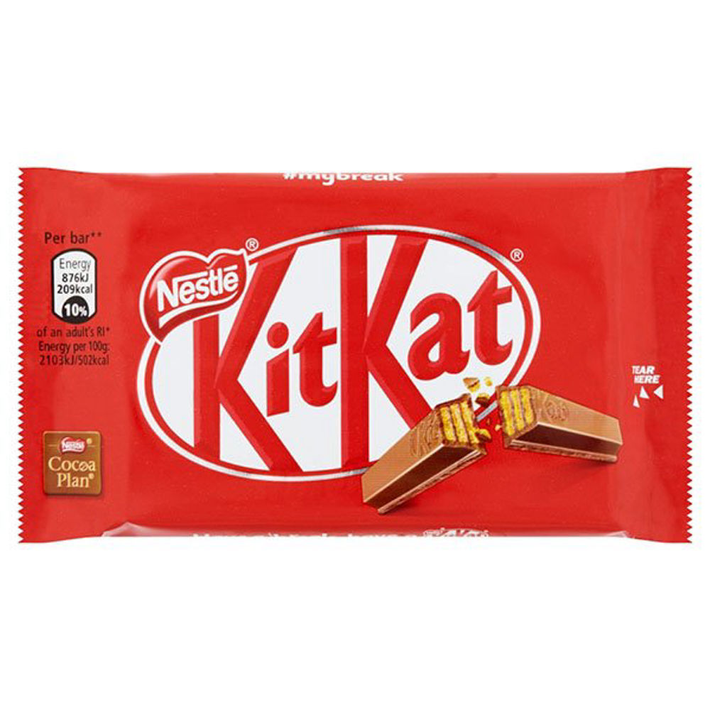 NESTLEKITKAT4FINGERMILK41.5GM KitKat 4 Finger Milk