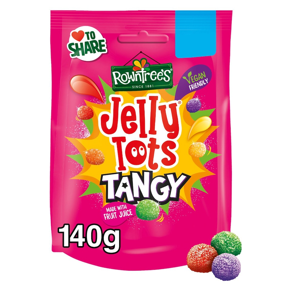 rowntreesjellytots140g Rowntrees Jelly Tots